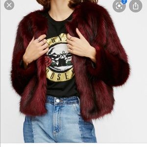 Free People- Izzy Faux Fur Jacket